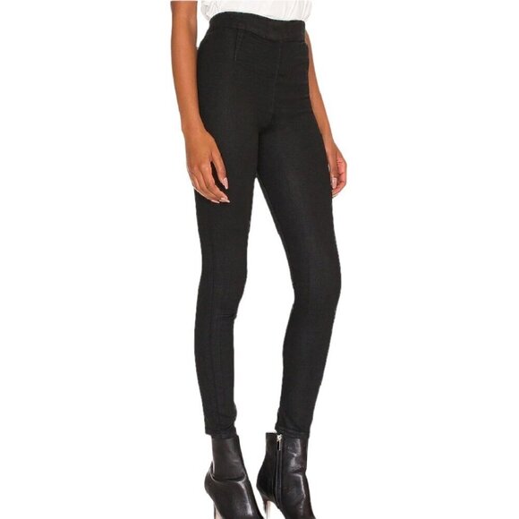 Lovers+Friends NWT Black Skinny Jeans, Jesse High-Rise Zip Back Women’s Size 23 - Picture 9 of 9